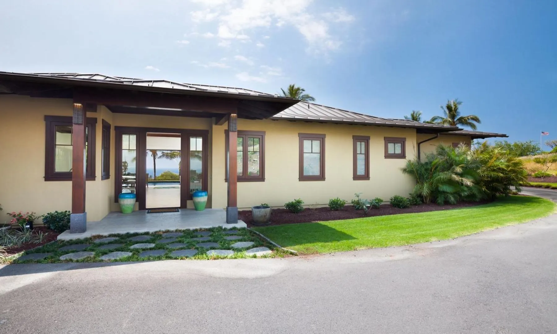 度假居 Mauna Kea High Bluffs Home 哈普那海滩