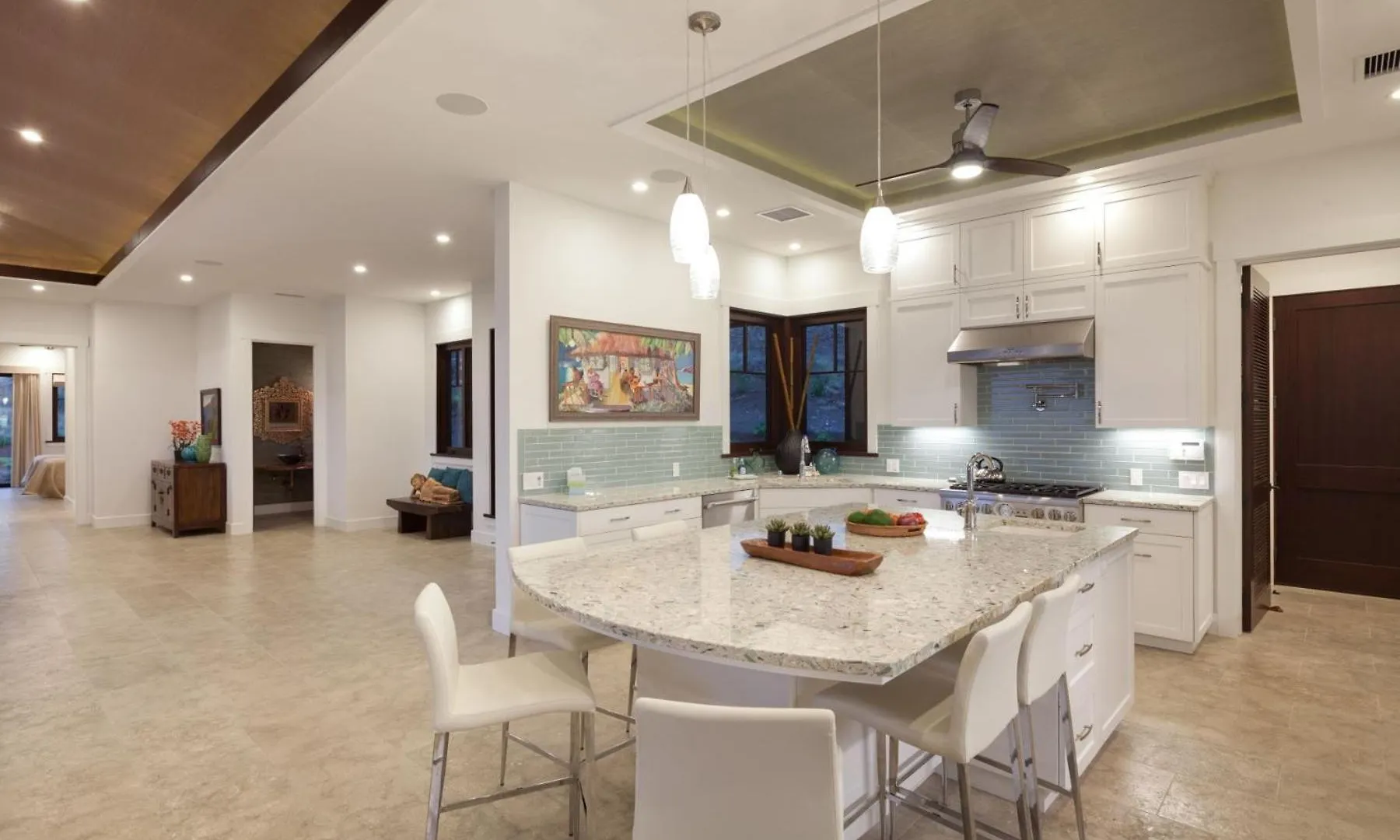 度假居 Mauna Kea High Bluffs Home 哈普那海滩